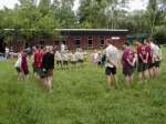 Scouts Berg vertrekken op weekend