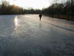 Schaatsen in Ter Bronnen